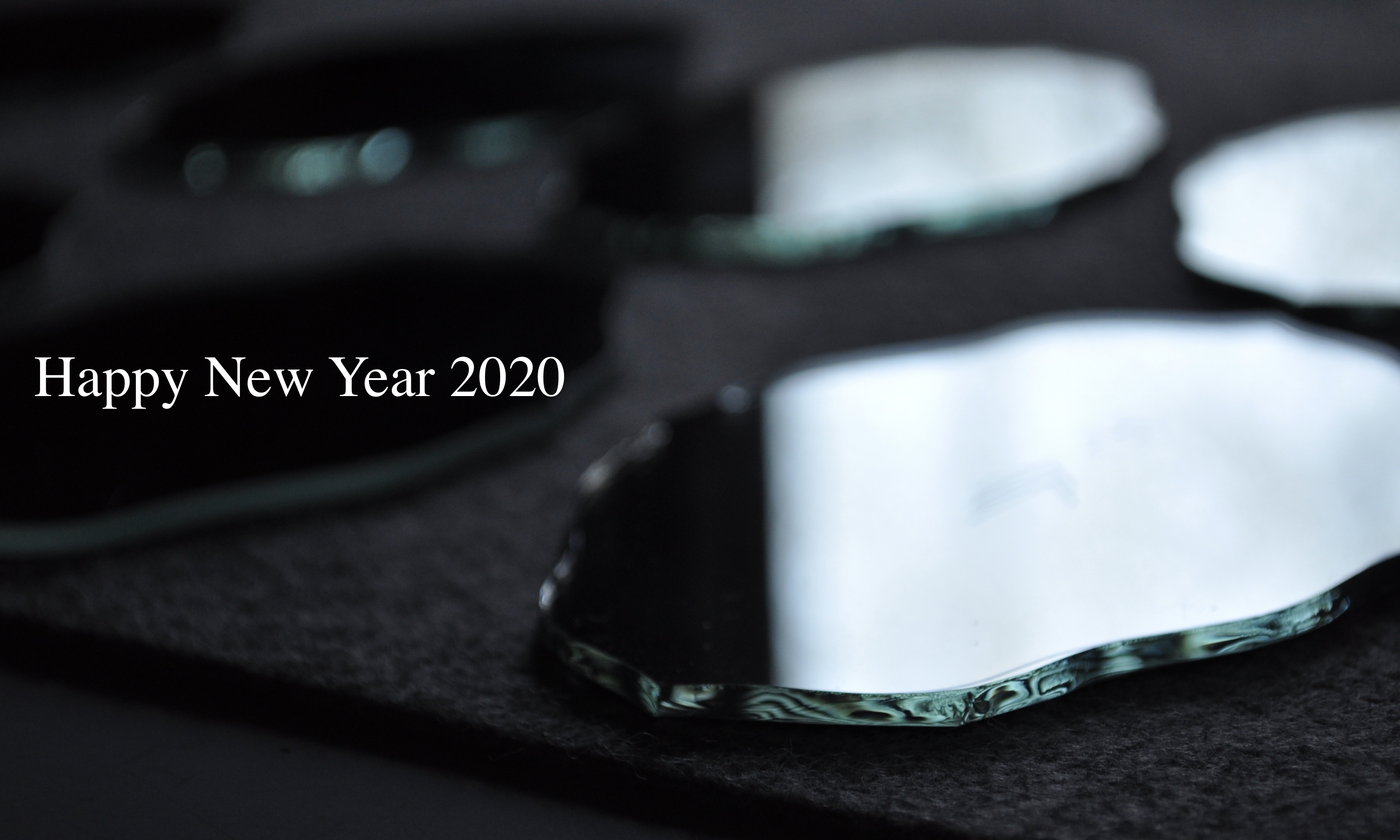 happy new year 2020 atelier mado 神戸　ステンドグラス　鏡